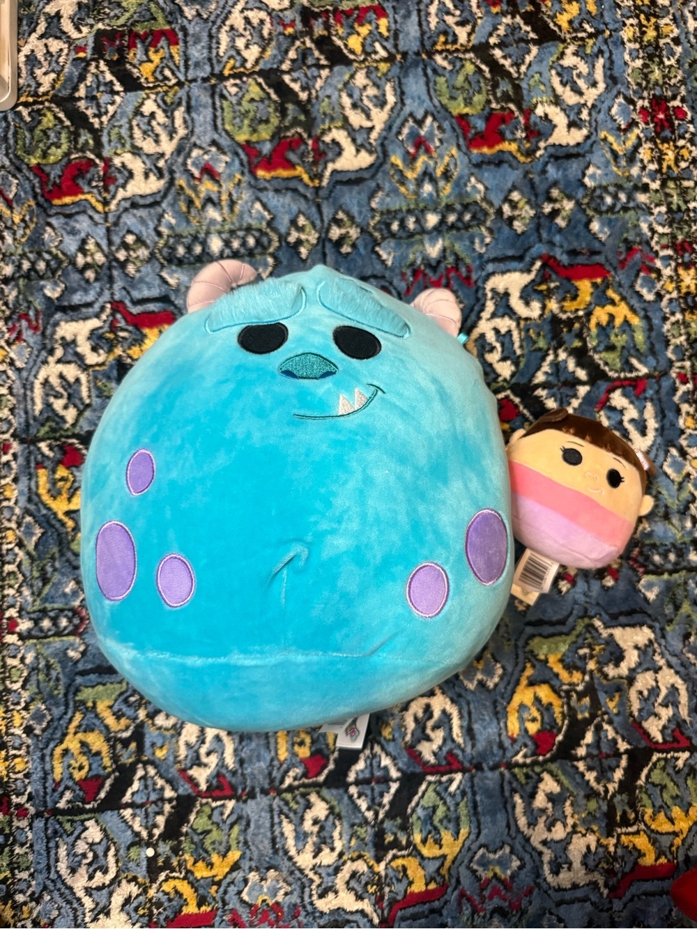 Squishmallows Blue & Purple Sulley Plush